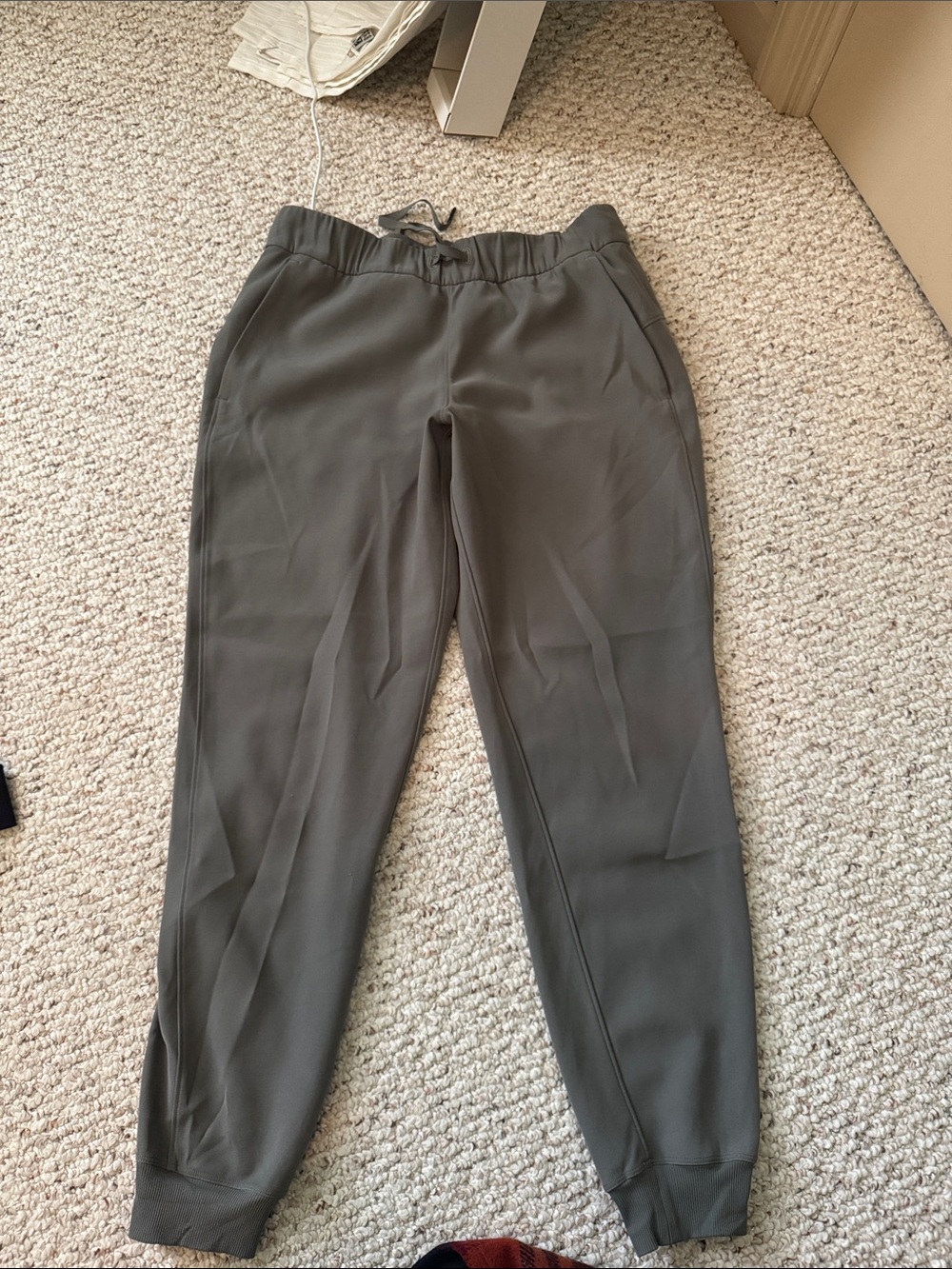 Men's Olive Green Jogger Pants - Casual Comfort